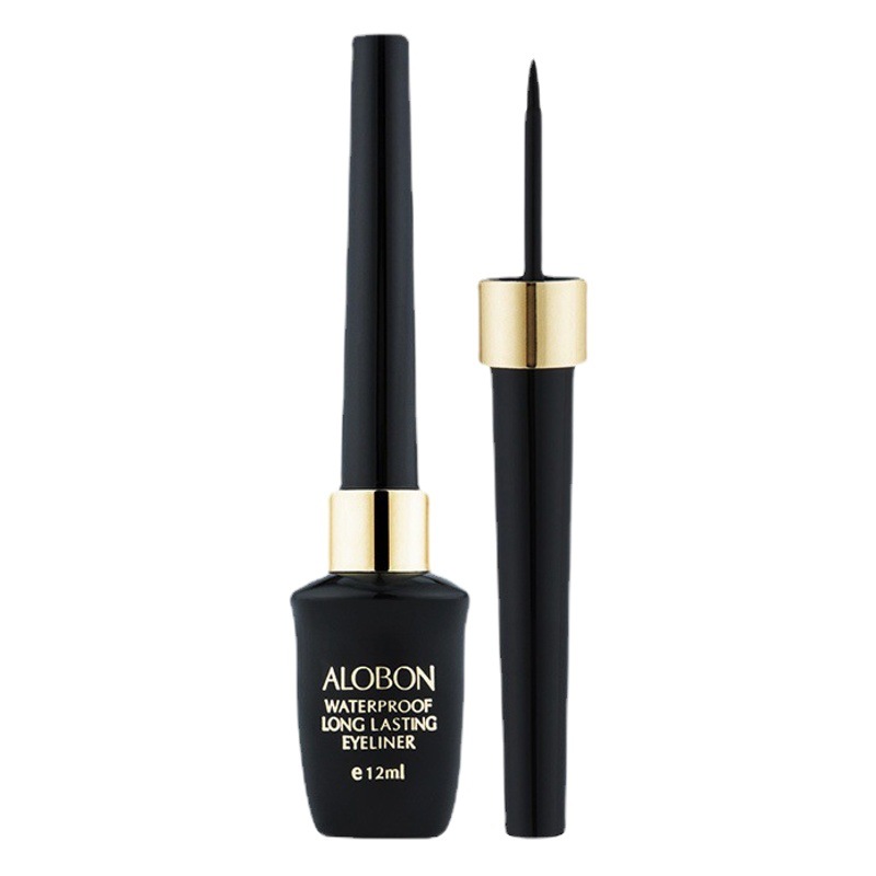 Yabon Long-Lasting Smooth Eyeliner Liquid, Waterproof Eyeliner Liquid That Doesn'T Smudge, Hard Tip for Beginners, Popular on Social Media, Cross-Border