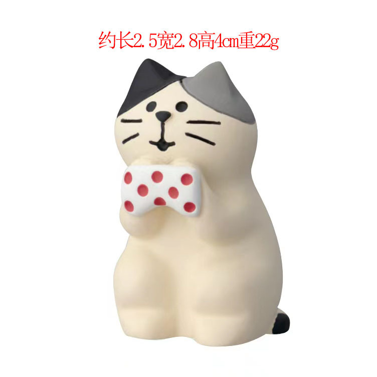 日式猫摆件批发ZAKKA柠檬潮玩装饰DIY手工盲盒柚子树脂工艺品摆件|undefined