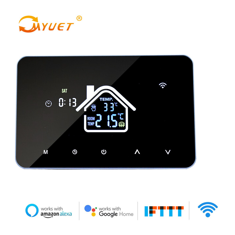 Tuya Wifi Digital Display Electric Floor Heating Thermostat Temperature Controller Temperature Control Adjustable Temperature Smart Tuya Wifi Digital Display Electric Floor Heating Thermostat Temperature Controller Temperature Control Adjustable Temperature Smart