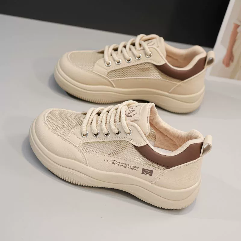 2025 весенне-летняя дышащая сетчатая обувь для папы, женская легкая спортивная повседневная обувь, клетчатая обувь для мам на мягкой подошве, универсальная и сверхлегкая