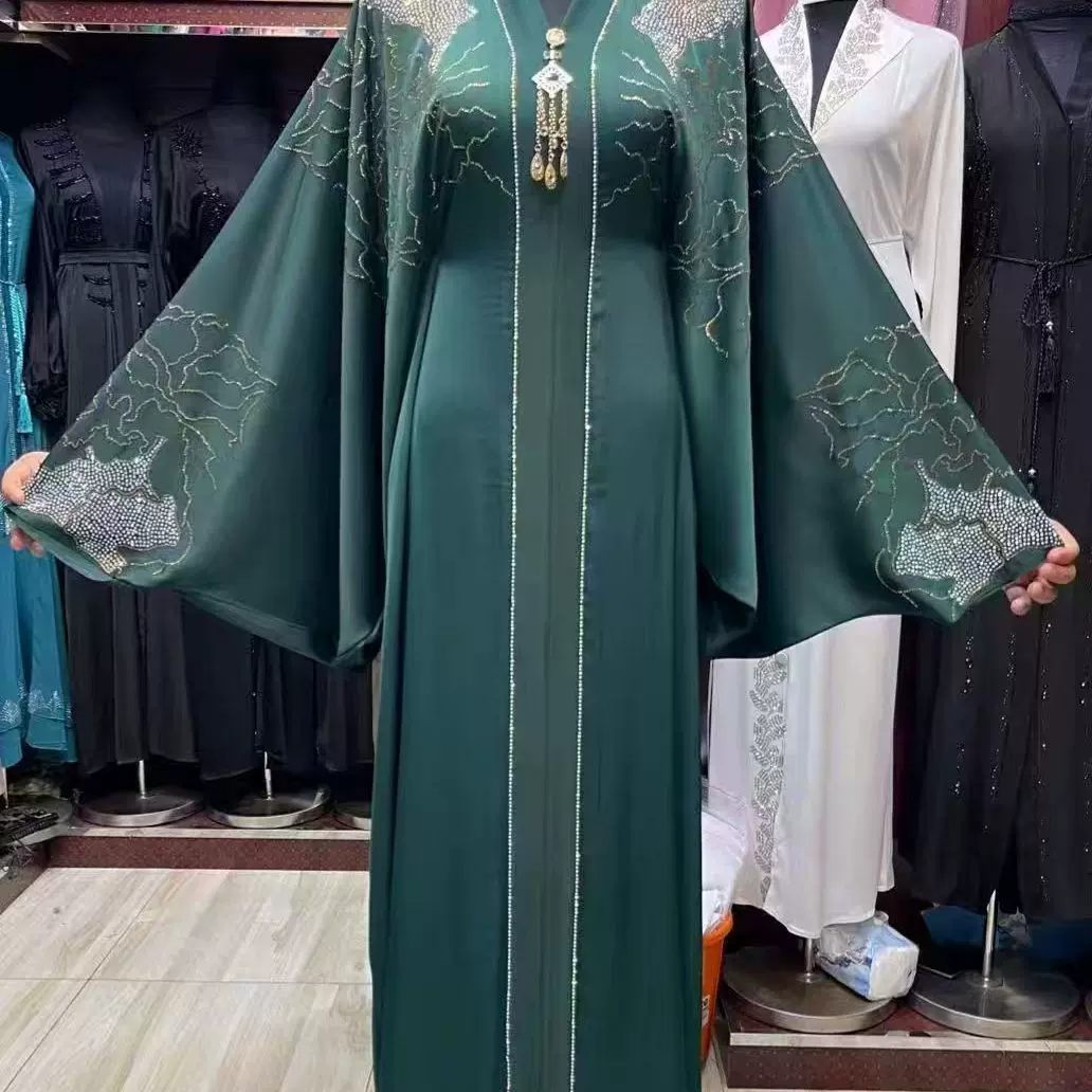 大码女装连衣裙新款阿巴亚长袍女士长裙长款秋女裙子服装服饰秋季