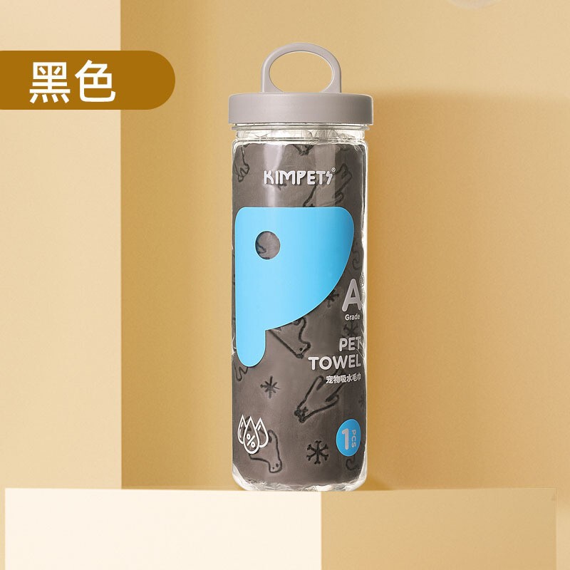 ペット用品吸水タオル猫犬入浴タオルバケツ入り速乾ペットタオル鹿皮タオル卸売り|undefined