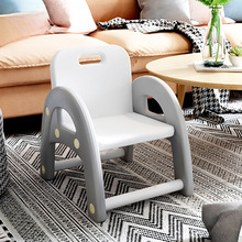 宝宝椅子小板凳家用幼儿餐椅儿童加厚塑料座椅婴儿吃饭靠背小凳子