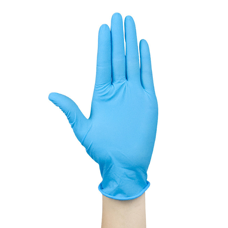 Foreign Trade Export Acid And Alkali Oil Resistant Food Grade Disposable Nitrile Gloves_voghion.com
