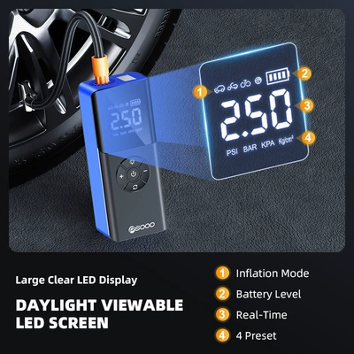 Eaby Car Air Pump Wireless Hava nasosu