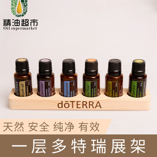 Essential Oil Supermarket Dotteri Essential Oil Storage Box 6 Pack Essential Oil Display Rack Solid Wood New Zealand Pine