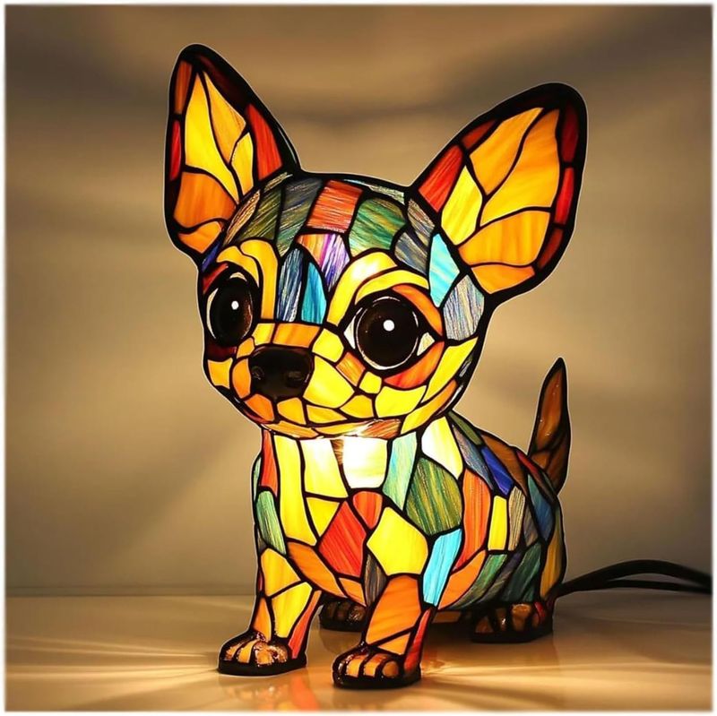 跨境Cat Lamp-Dachshund Lamp-Bigfoot Lamp树脂雕像LED灯摆件|undefined