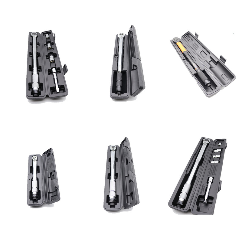 Torque Preset Torque Wrench Chrome-Plated 45 # Steel Handle with Embossed Scale, Industrial Grade, Cross-Border Certification Torque Preset Torque Wrench Chrome-Plated 45 # Steel Handle with Embossed Scale, Industrial Grade, Cross-Border Certification