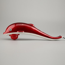 【厂家直供】多功能大海豚按摩器红光按摩棒 电动按摩锤会销礼品