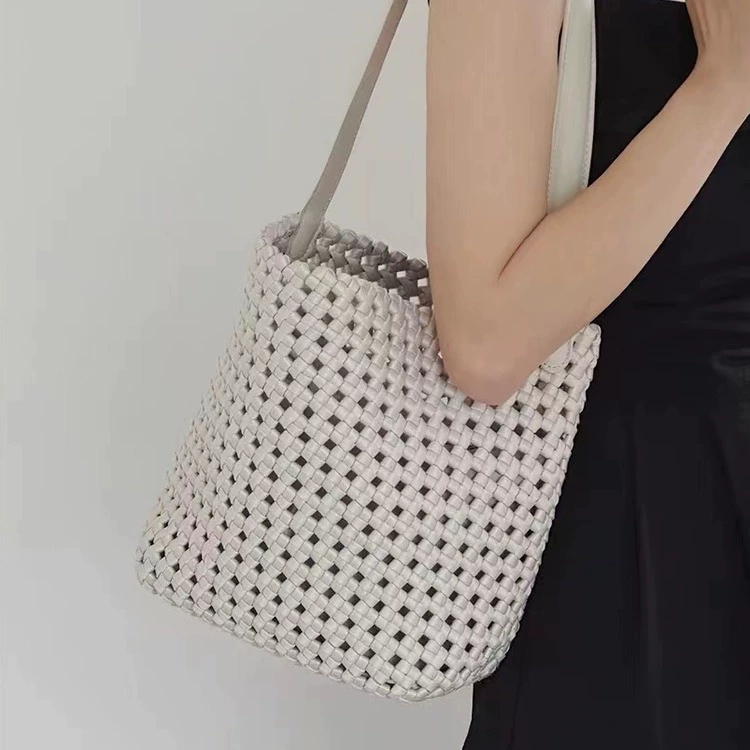 Nylon capacious universal underarm bag, handmade, high-quality style