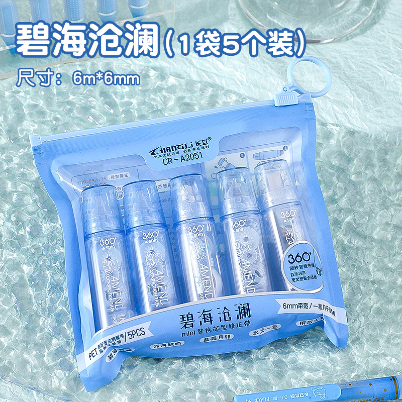 A2051 블루 1 가방-[그라디언트 5 팩]