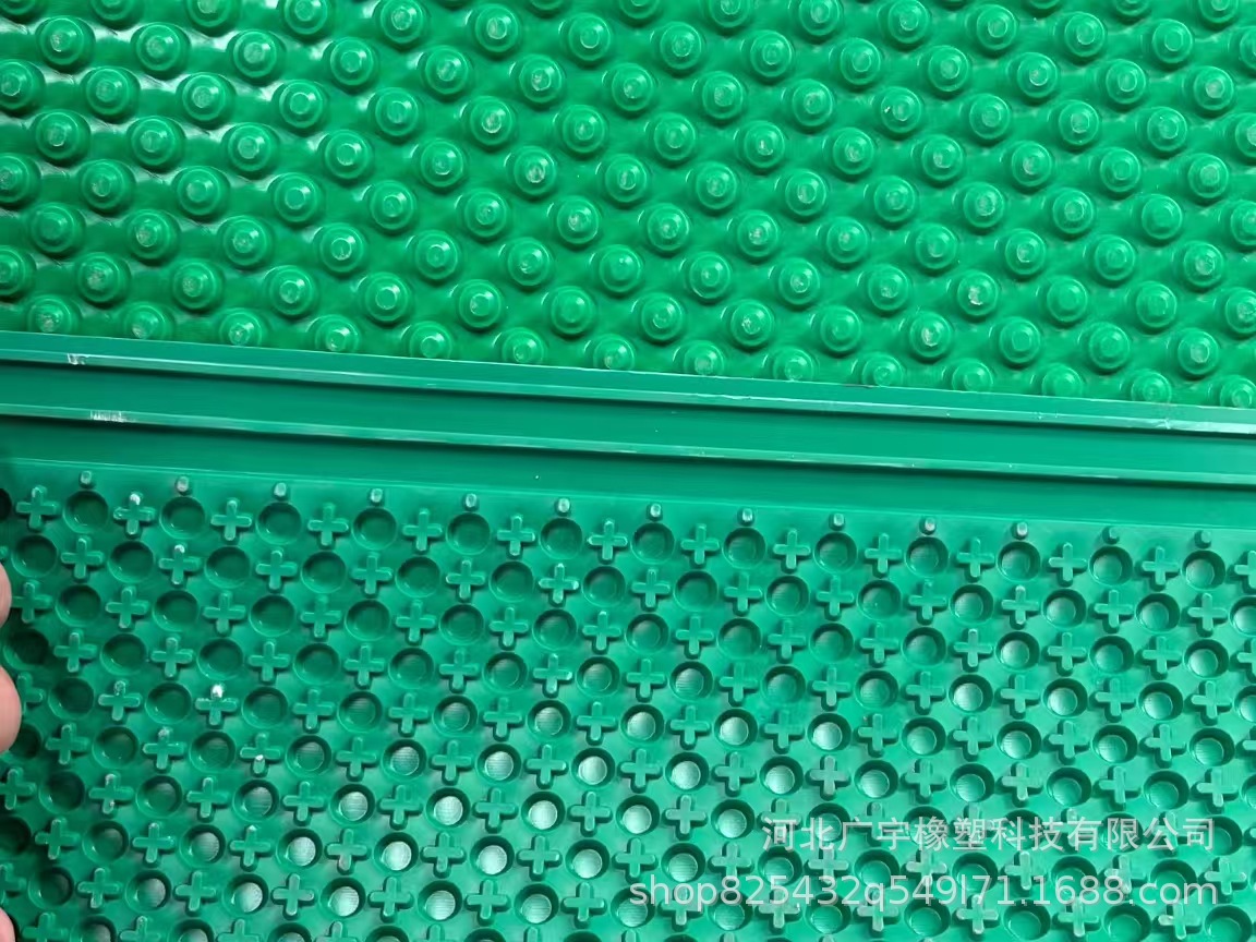 이중기둥 패턴 산업용 바닥매트 [미끄럼방지 및 방수 3mm]