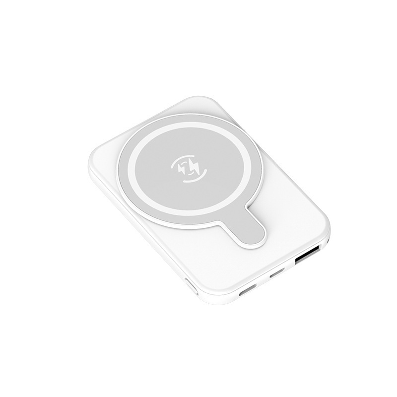 卸売マグセーフマグネット無線充電宝小型携帯miniマグネット無線充電宝logoカスタマイズ|undefined