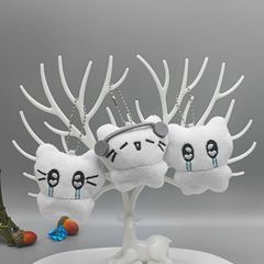 人気急上昇中！キーホルダー型イヤホン、猫型ペンダント、新作カップルバッグ、可愛い飾り、学生用バッグ、クリエイティブなデザイン
