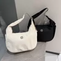 Lulu Женская сумка Mini Shoulder Bag 4L Подмышка Пельмени Сумка Пригородная Повседневная сумка Полумесяц