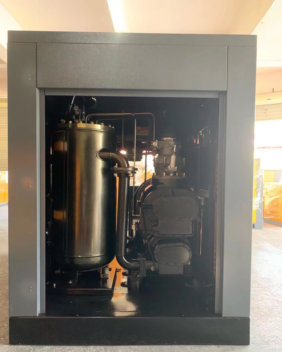 Car Wash Shop Special Permanent Magnet Variable Frequency Screw Air Compressor Air Compressor Silent Small Air Compressor Manufacturer Wholesale