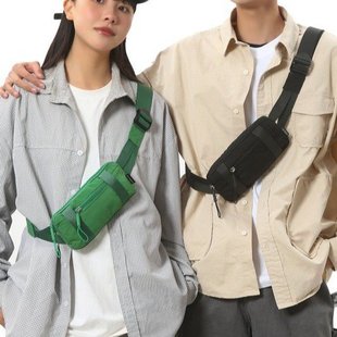 Mini Running Waist Bag Crossbody Bag Men's Trendy Casual Sports Chest Bag Men's Shoulder Bag Mobile Phone Bag Women's Small Backpack