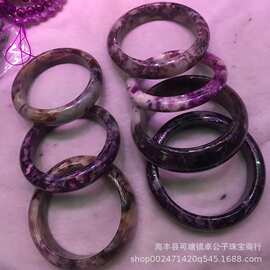 祖母晶手镯标准版宽版圆条手镯颜色鲜艳景色美丽高性价比