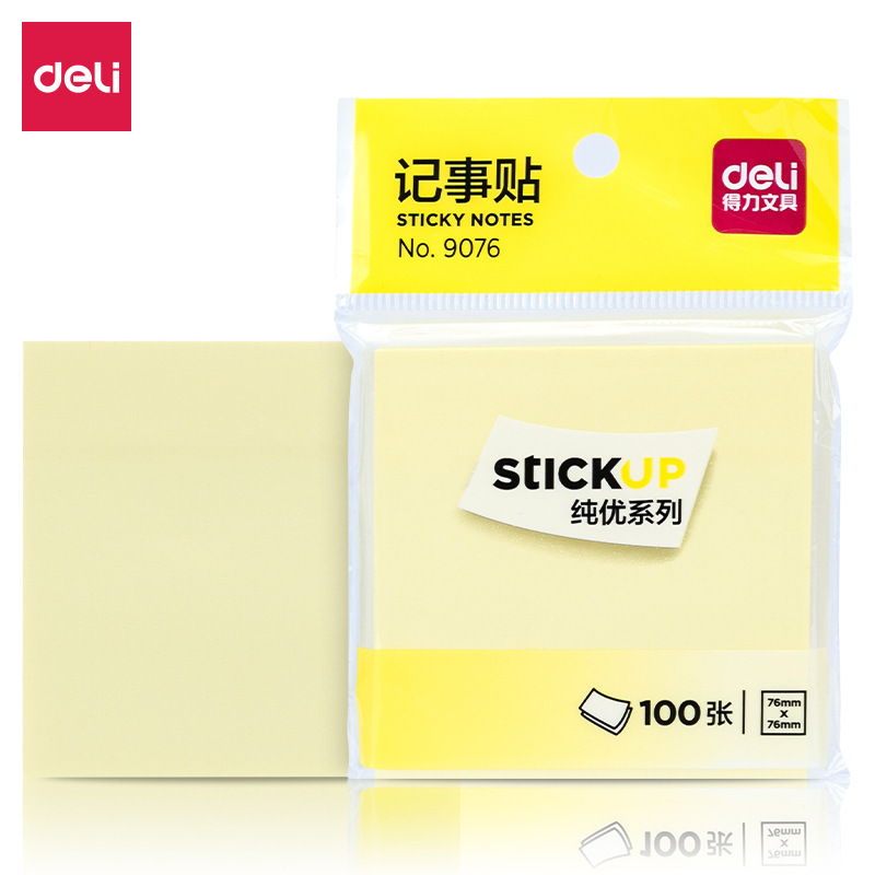 デリ文具 デリ 9076 オフィスノート N倍付箋 76×76mm|undefined