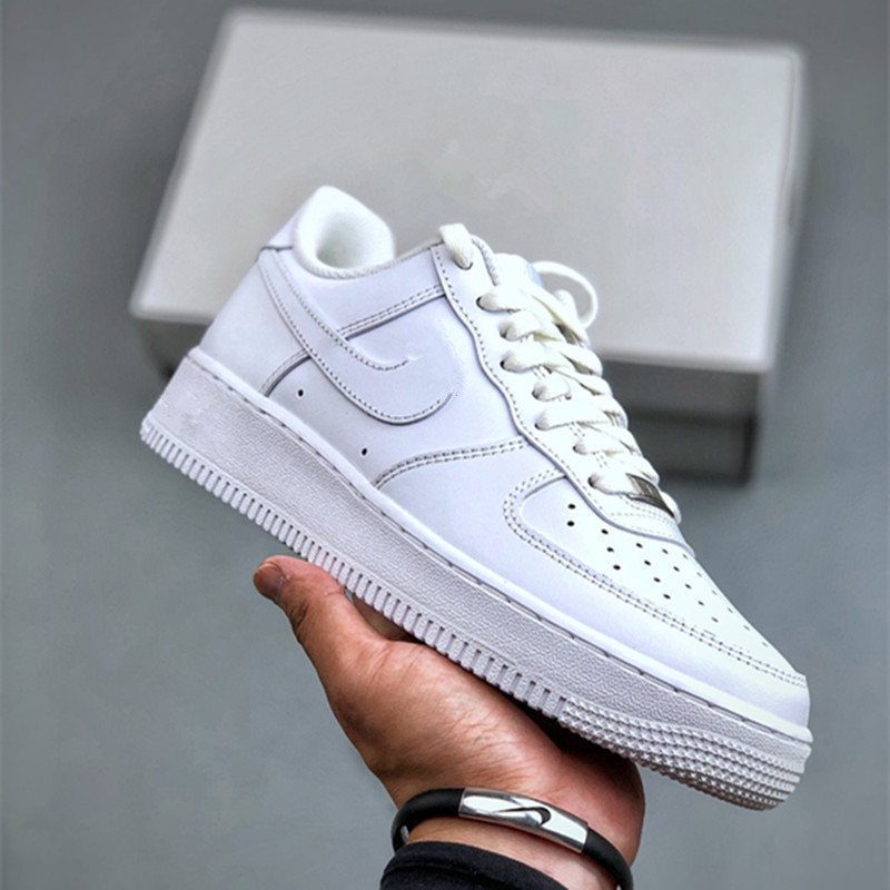 Putian Shoes 2024 New Air Force One White Shoes Men's Summer Women's Summer Shoes Shoes Slippers Hole Shoes