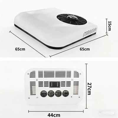 in Light Trucks and Rvs, Automotive air conditioning - white-single-fan-12v-heating-and-cooling-for-light-trucks-only