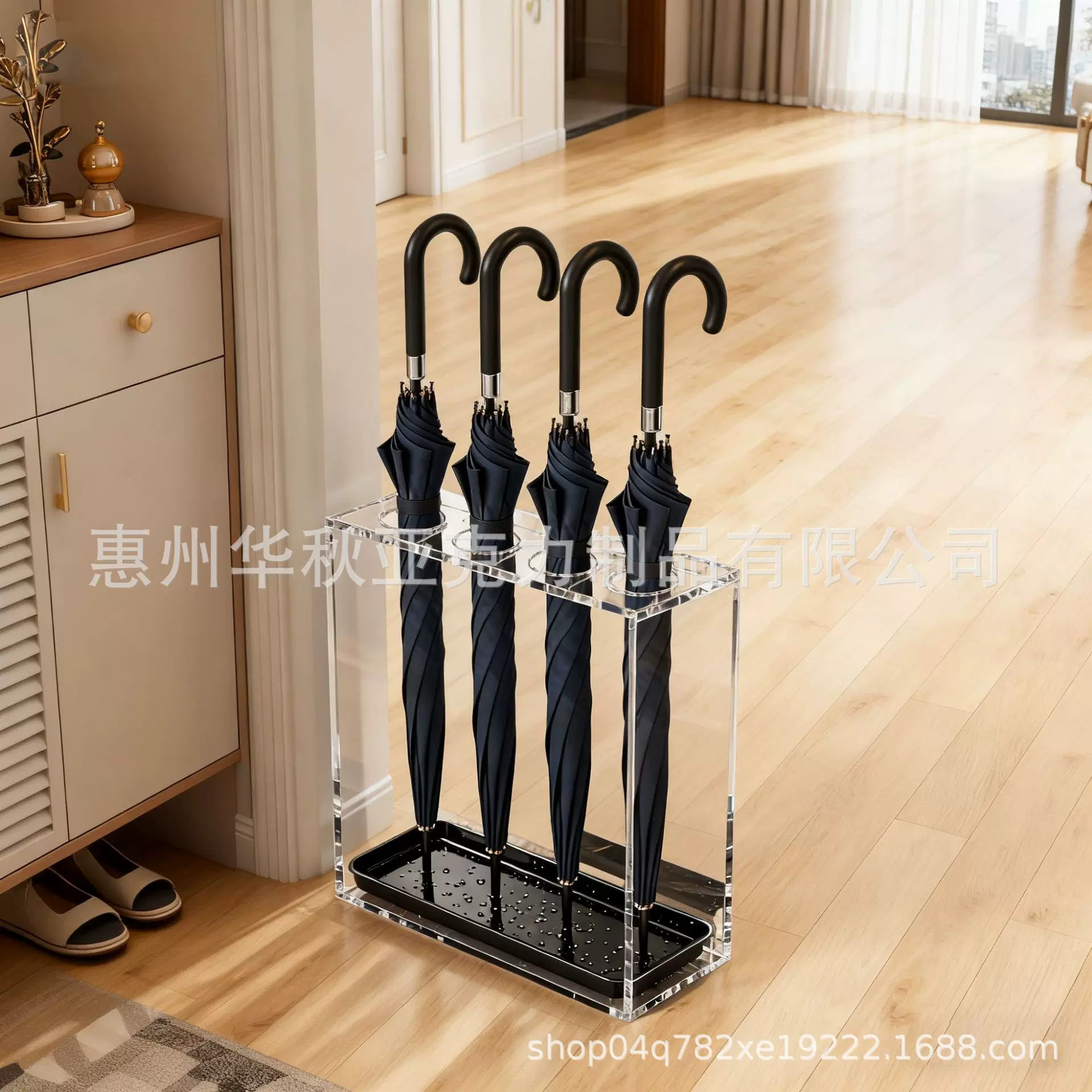 透明亚克力雨伞架｜办公室 家用商场店铺陈列收纳神器 告别湿漉漉