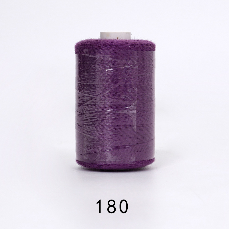 1000 yardas de hilo de poliéster de alta velocidad combinación de colores hogar hilo de coser mano hilo pequeño hilo fino dos hilos 402 hilo de coser