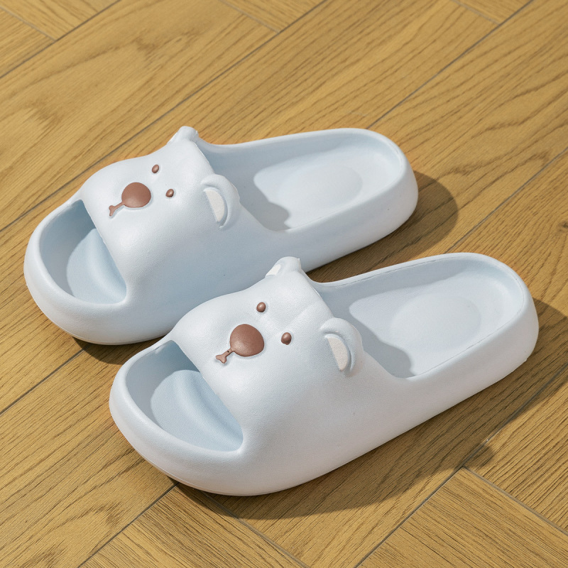 かわいいクマの子供用サンダル女の子夏屋内ホームノンスリップ浴室入浴新しい親子サンダル女性用|undefined