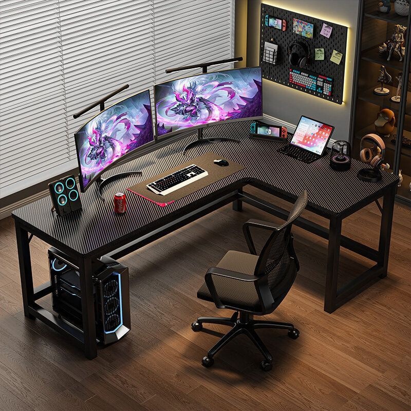 Office Desk with a Stylish Design, Computer Desk, Bedroom Corner Desk, New Chinese-Style Desk Suitable for the Bedroom