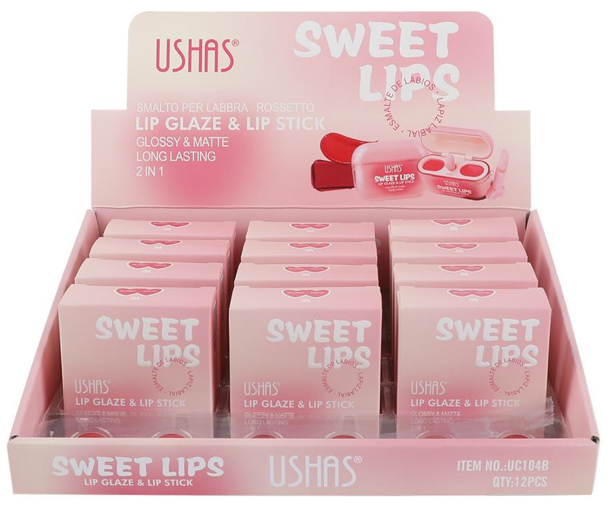 (Caja de presentación) USHAS transfronterizo Amazon venta caliente rubor impermeable y duradero auricular UC104B rubor con embalaje