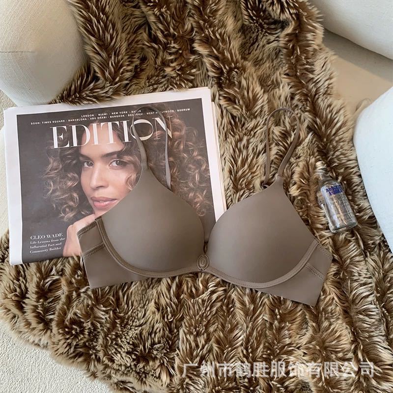 Venta directa de fábrica comercio electrónico transfronterizo Sudeste de Asia Vietnam Tailandia damas sin costuras sujetador de recogida lateral cómodo