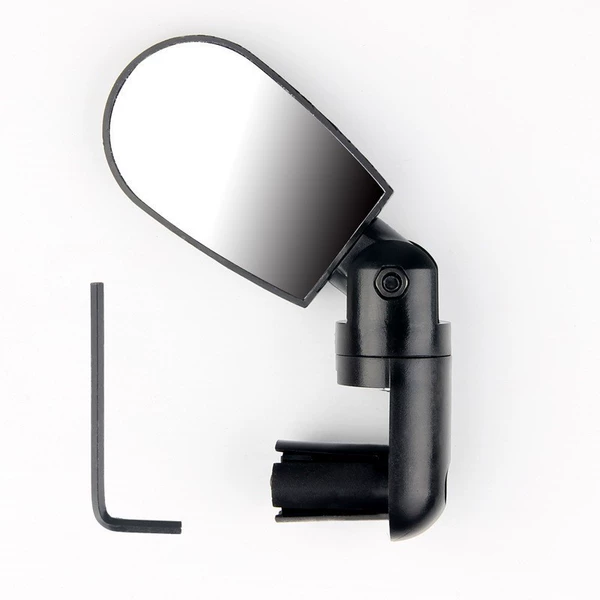 ASTEY-square handlebar rear view mirror black
