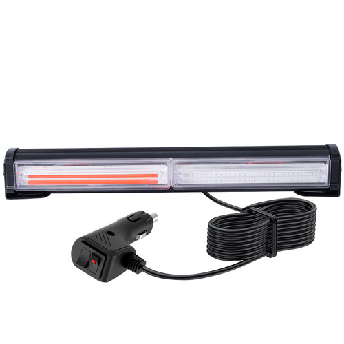 High-contrast flashing warning bar light engineering vehicle top warning escort light center web daytime LED bar light original factory