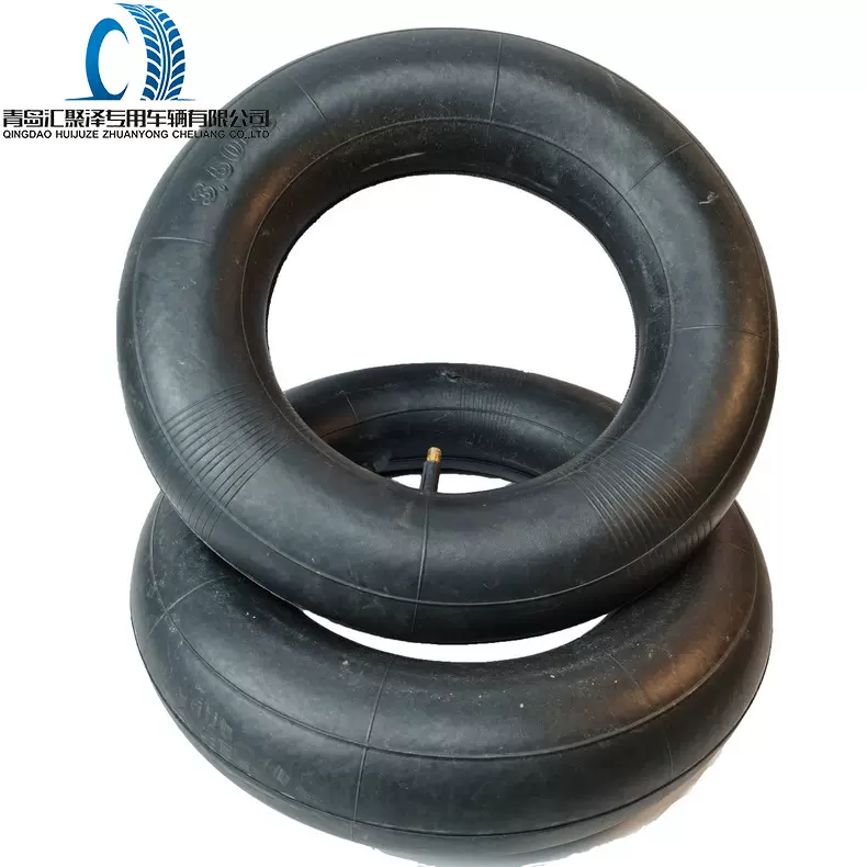 汇聚泽供应350-8手推车充气内胎3.50-8工具车橡胶内胎轮胎