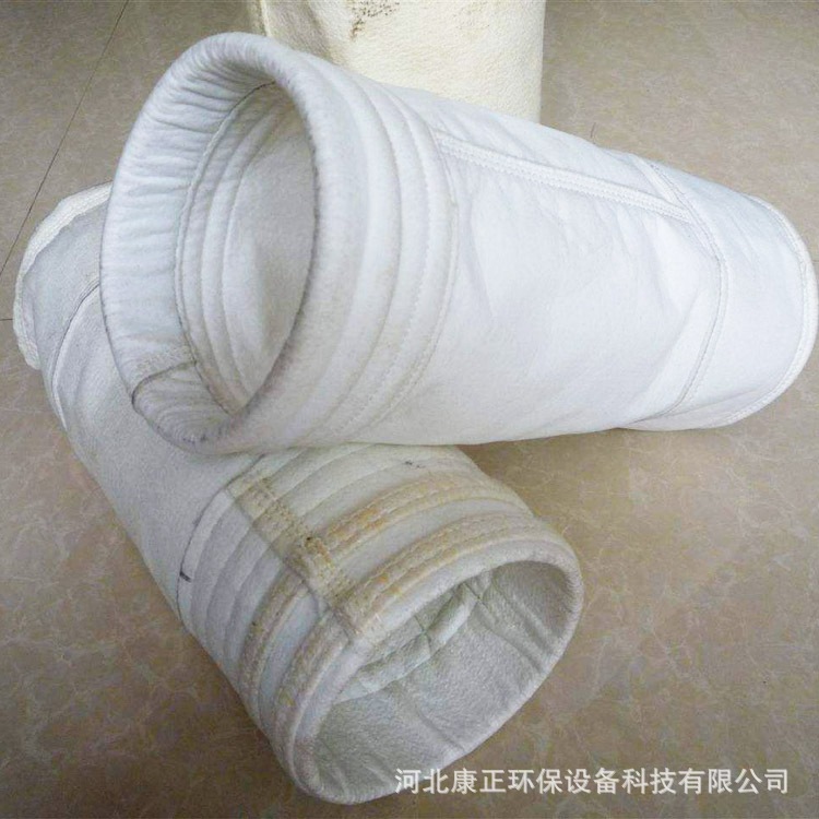 圆形袋底除尘滤袋胶条收尘布袋耐高温过滤袋空气过滤器扁形集尘袋