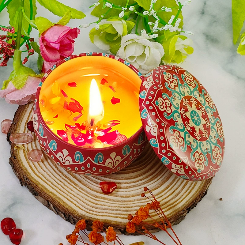 Флорель aromatherapy ароматическая свеча с цветочным ароматом, декоративная банка или набор подарков, несколько цветочных запахов