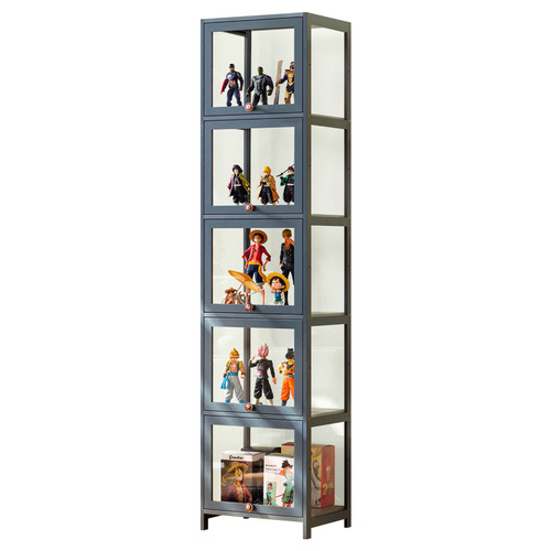 Trojan figure display cabinet acrylic Lego display rack non-glass cosmetics shelf home display cabinet
