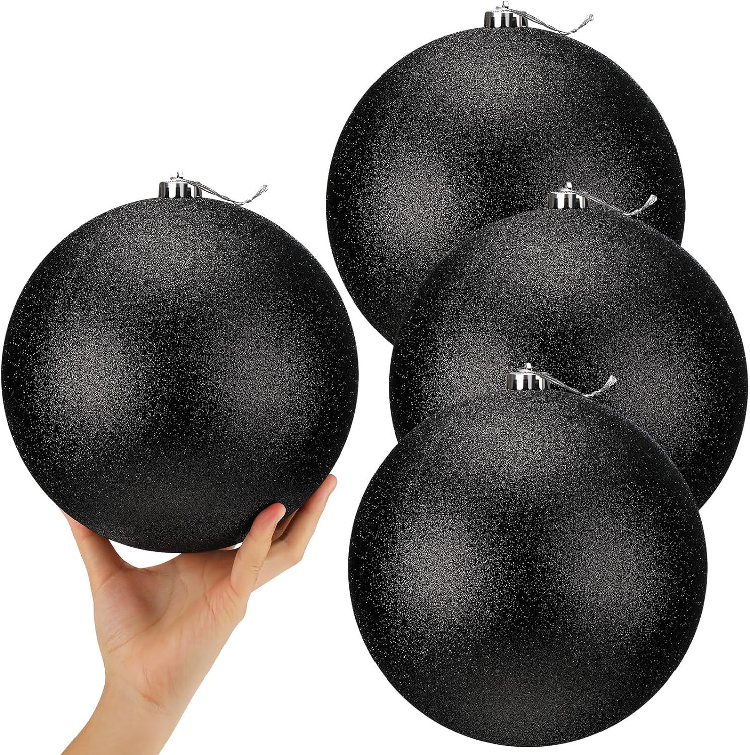 Gran bola de Navidad galvanizada polvo de pulverización de polvo de cebolla polvo brillante bola de decoración mate diámetro de bola de onda 3CM-60CM