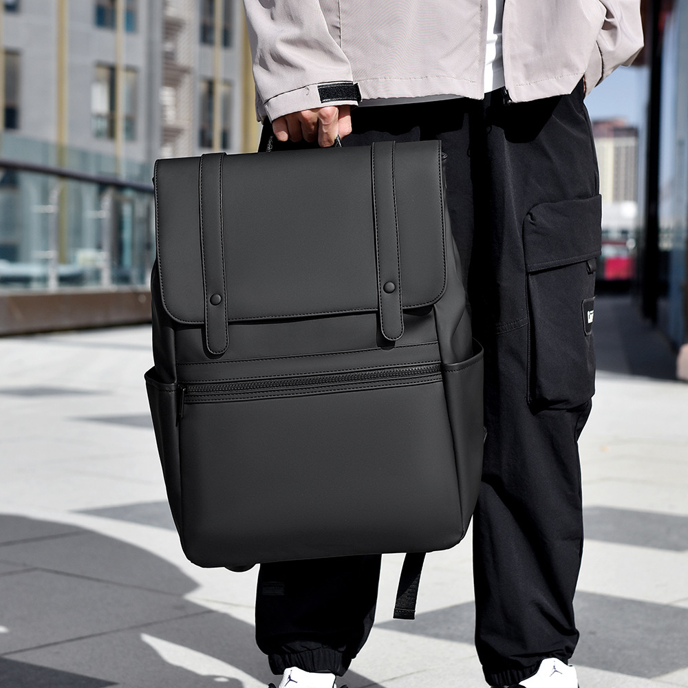 Mochila transfronteriza de nuevos hombres de negocios de gran capacidad mochila para computadora portátil de 15,6 pulgadas mochila escolar para estudiantes de moda
