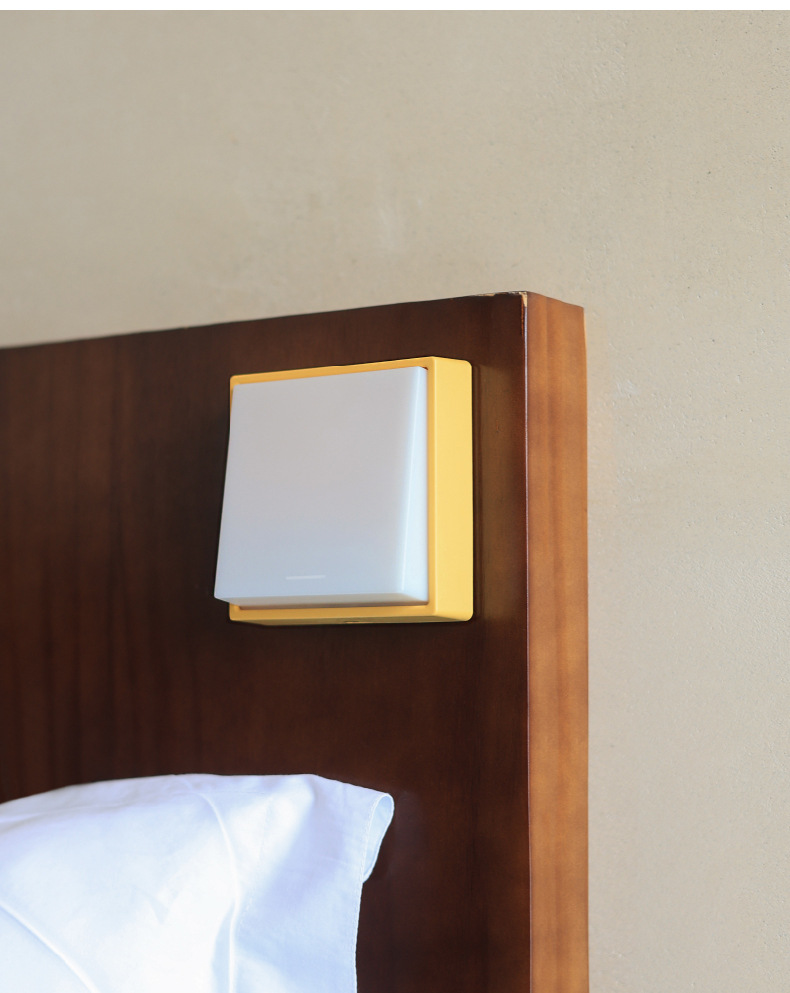 Switch Button Style Atmosphere Night Light Wall Bedroom Bedside Lamp Modern Simple Living Room Background Decoration_voghion.com