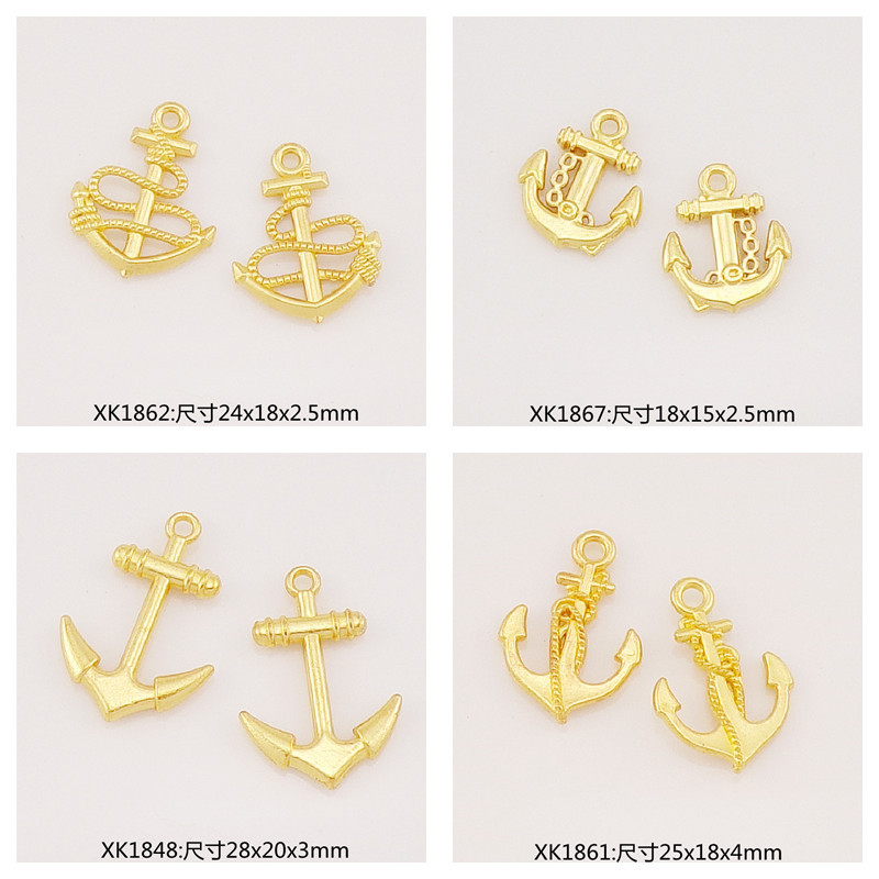 26g Weight Pendant Jewelry Making Type 16 * 19mm Jewelry Making Size DIY Jewelry Accessories Classification 20 PCS/Package Quantity Alloy Material Ship, Rudder, Anchor Pattern All Seasons Season Plating Design Retro, IG Style Style 20 PCS/Package 16 * 19mm Alloy Ship Rudder Anchor Pendant 1
