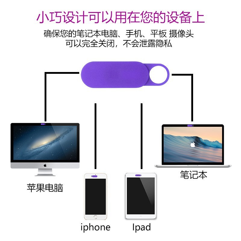 Webcam cover携帯電話タブレットカメラ覗き見防止レンズカバーレンズプライバシー保護カバー|undefined