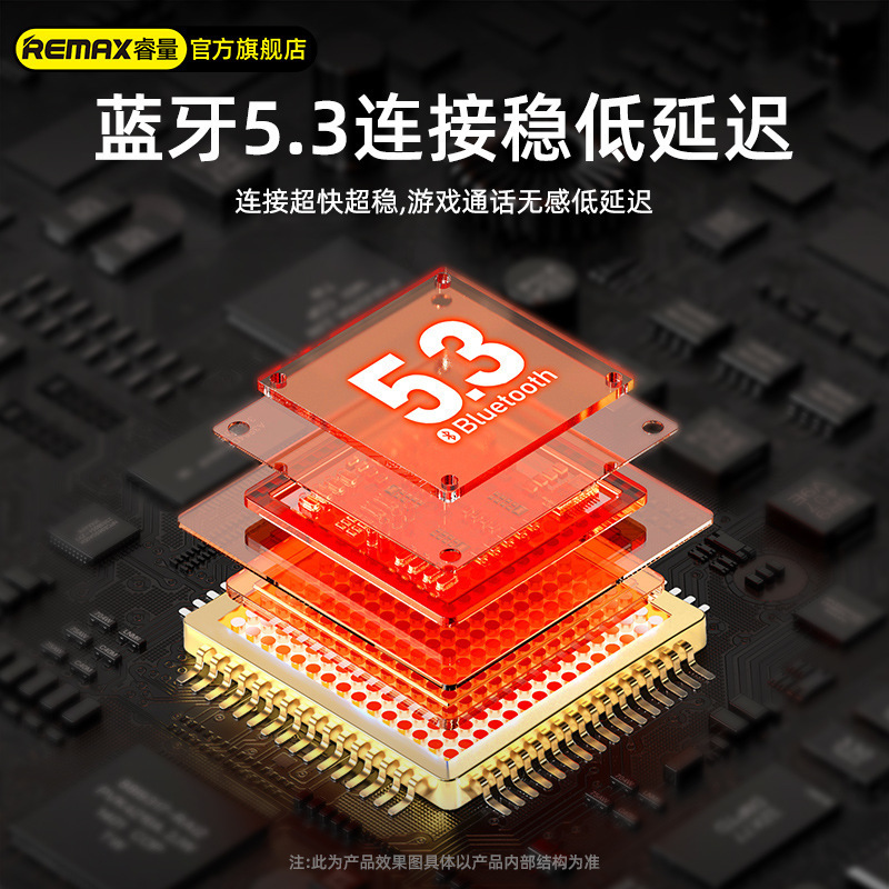 REMAX 透明マシンワイヤレス Bluetooth ヘッドセットノイズリダクションイヤフォン tws ヘッドセットゲーム低遅延長いバッテリー寿命|undefined