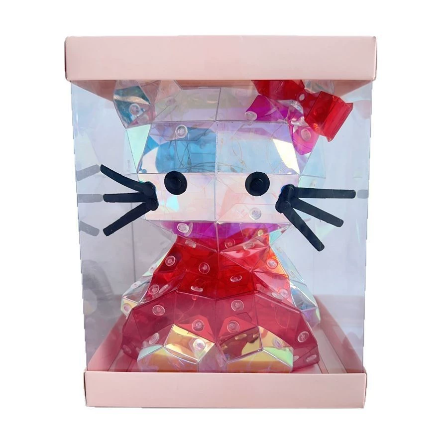 Ляitao игрушка, ночник с бантом, кошка, котёнок, подарок для девочки