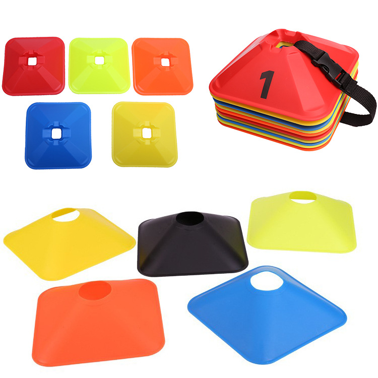 Новая табличка с логотипом, утолщенная табличка с логотипом для тренировок по футболу, маркер для тренировки темпа, маркер препятствий, соломенная шляпа, контрольно-пропускной пункт, спорт