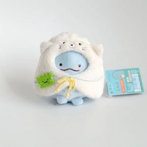 Corner creature cloak pendant corner creature fried shrimp white bear yellow cat pendant plush doll doll toy pendant