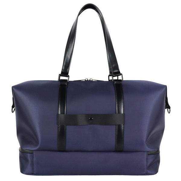 Capacious bag strap wet and dry separation for gym