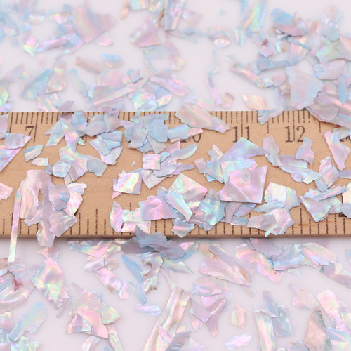 VHM7 Ultra-thin Abalone Shell Nail Art Sticker Embossed Mother-of-Pearl Ancient Style Hair Accessories Hairpin DIY Material Inlay