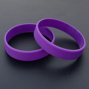 [Free Shipping] Trendy Brand Pure Color Wordless Silicone Bracelets for Men and Women, Basketball Sports Students, Fitness Hip-Hop Squad