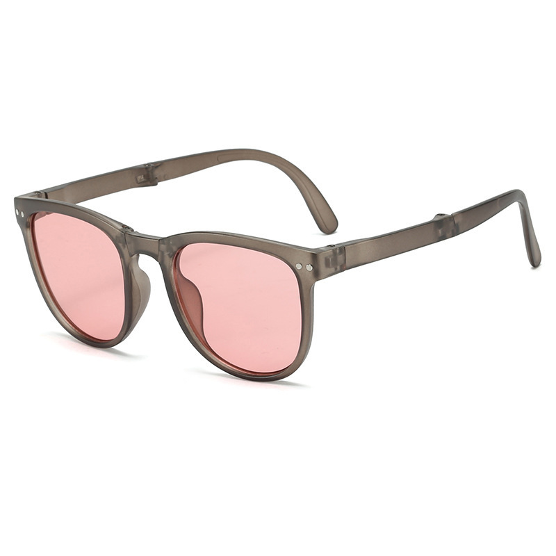 Gafas de sol para niños, niños y niñas plegables, gafas de sol anti-ultravioleta de verano para bebés, gafas de sol de cara cuadrada y cara redonda